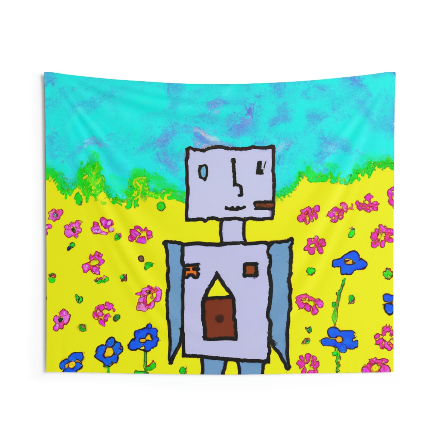 "A Small Miracle in a Sea of Flowers" - The Alien Wall Tapestries