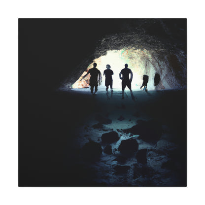 "La cueva de las sombras peligrosas" - The Alien Canva