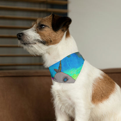 "Majestic Morning Reflections" - The Alien Pet Bandana Collar