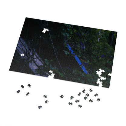 "The Abandoned Playground Faded by Nature" - The Alien Jigsaw Puzzle