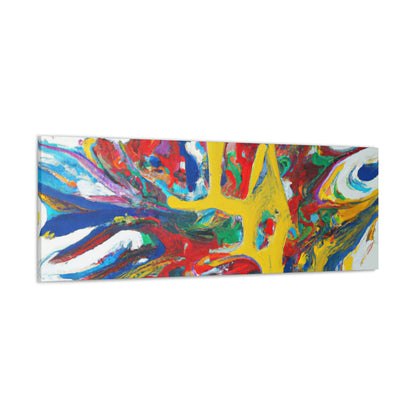 Synesthetic Symphony: An Abstract Painting - The Alien Canva.