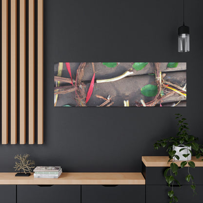 "Nature's Artistry: Exploring the Beauty of the Earth with Natural Materials" - Canvas