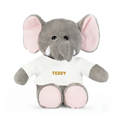 The Alien Plush Bear, Bunny, Elephant, or Sheep with T-Shirt Teddy