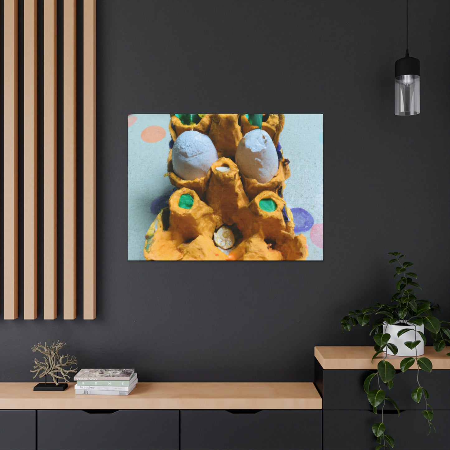 "KITCHEN CREATIONS: Crafting with Kitchen Items" - Canvas