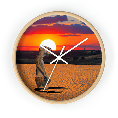 "Farewell to the Horizon" - The Alien Wall Clock