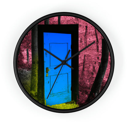 The Enigmatic Door of the Forest - The Alien Wall Clock