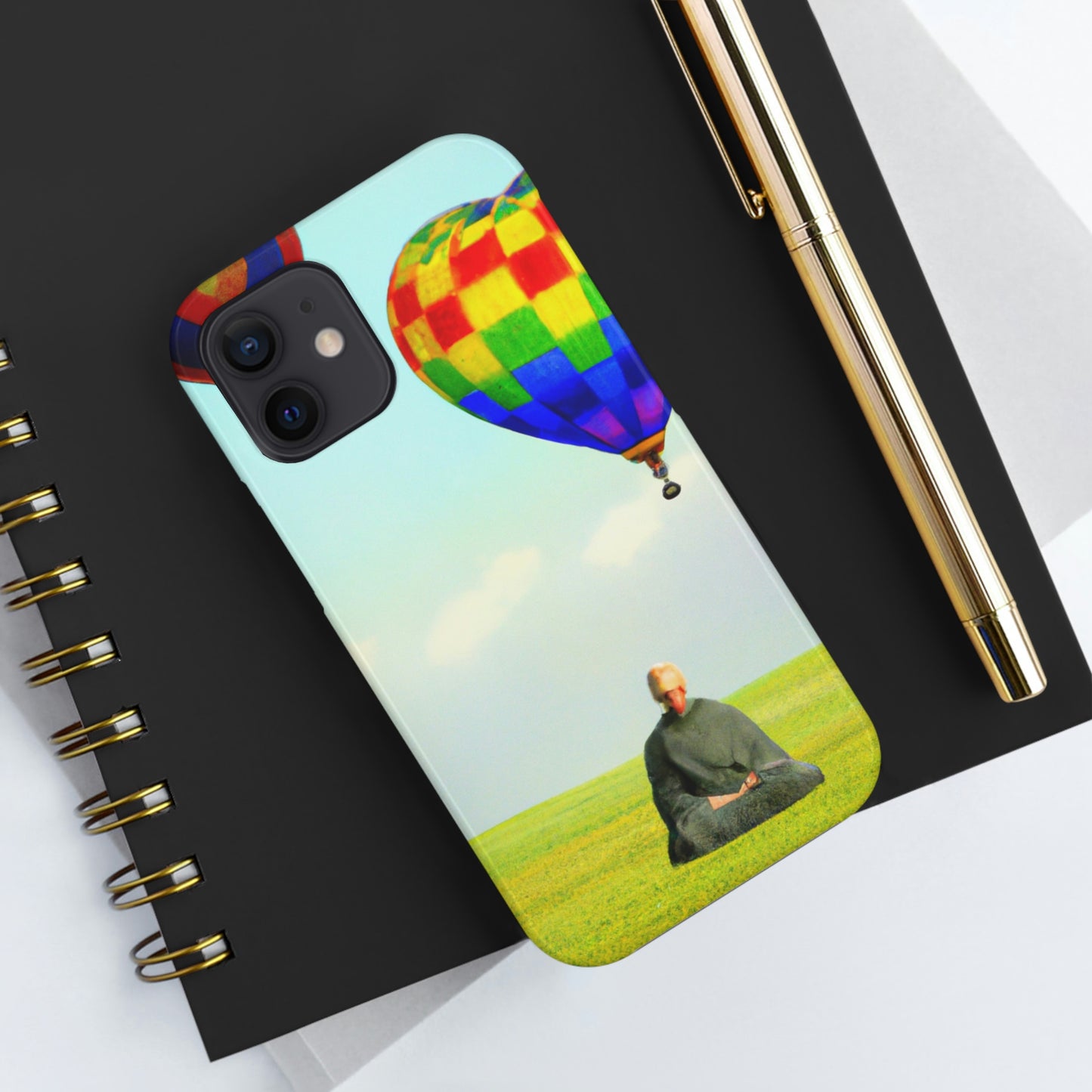 "Finding Stillness in the Sky" - The Alien Tough Phone Cases