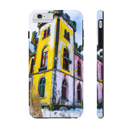 "Schloss aus Schnee und Schatten" - Die Alien Tough Phone Cases