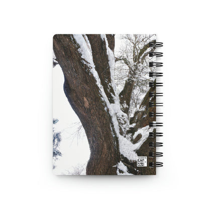 "Winter Wonderland Tree" - The Alien Spiral Bound Journal