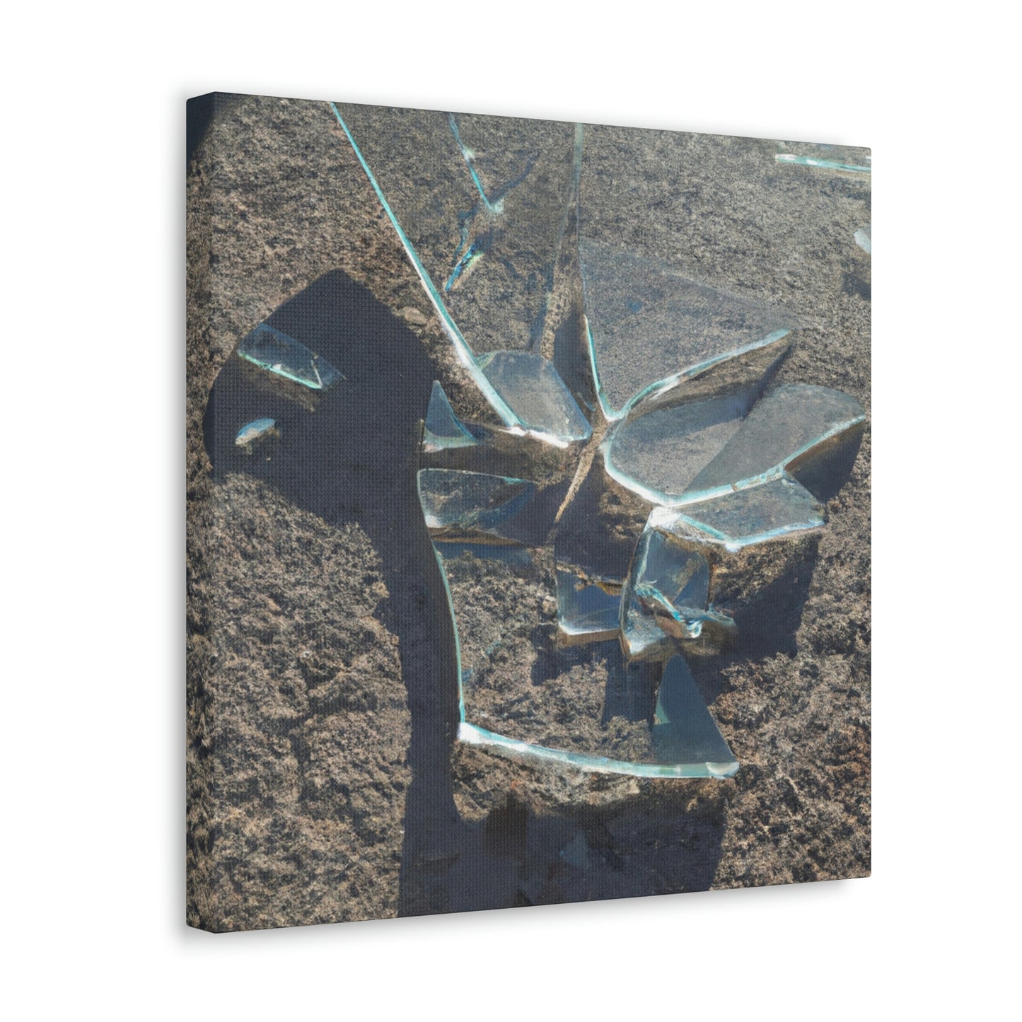 "Glimmer of Broken Glass" - The Alien Canva