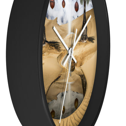 The Mirage of the Desert Sands - The Alien Wall Clock