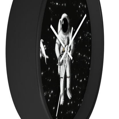 "A Celestial Sea Dance" - The Alien Wall Clock