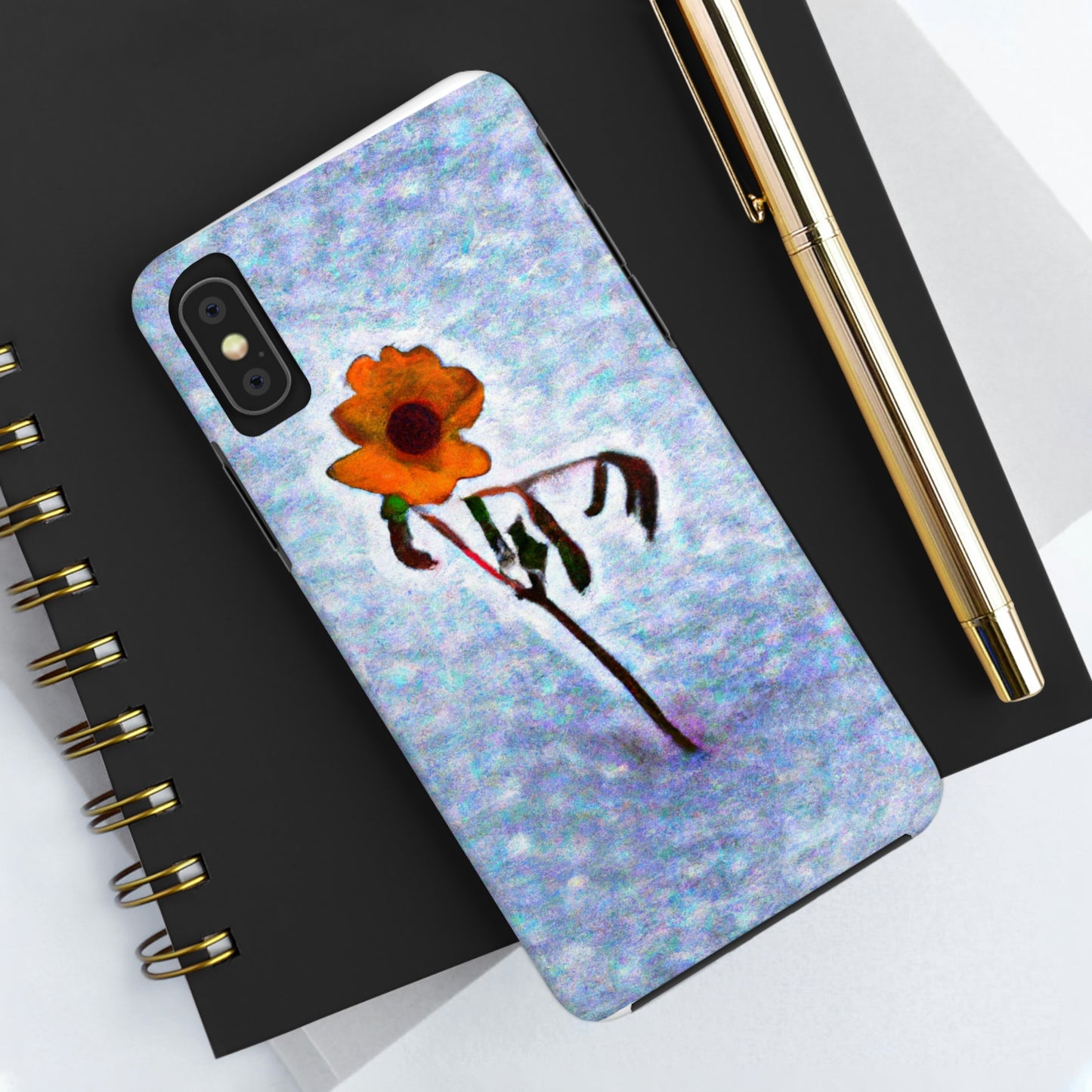 "A Flower Refusing to Shiver" - The Alien Tough Phone Cases