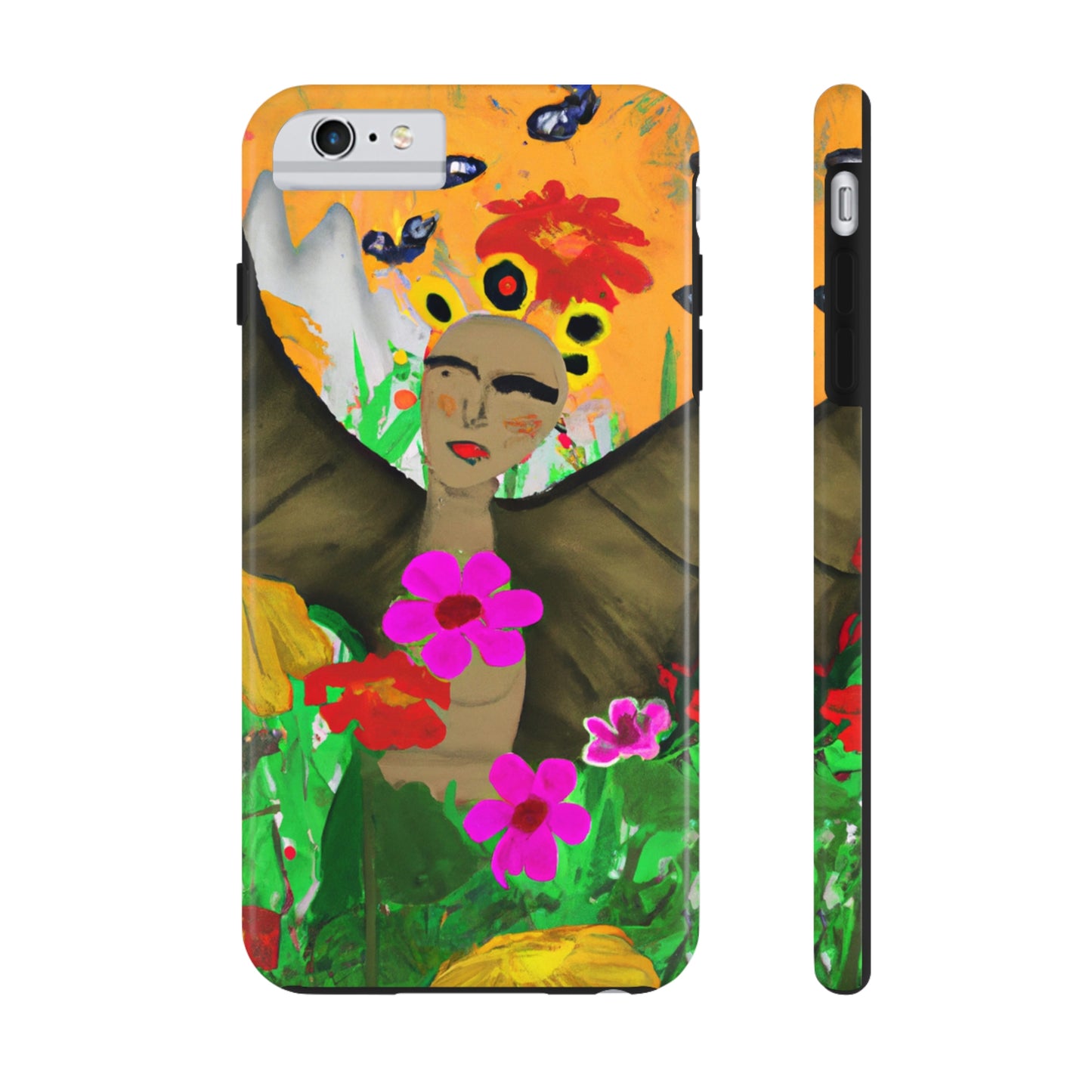 "Schmetterlingsballett auf der Wildblumenwiese" - Die Alien Tough Phone Cases