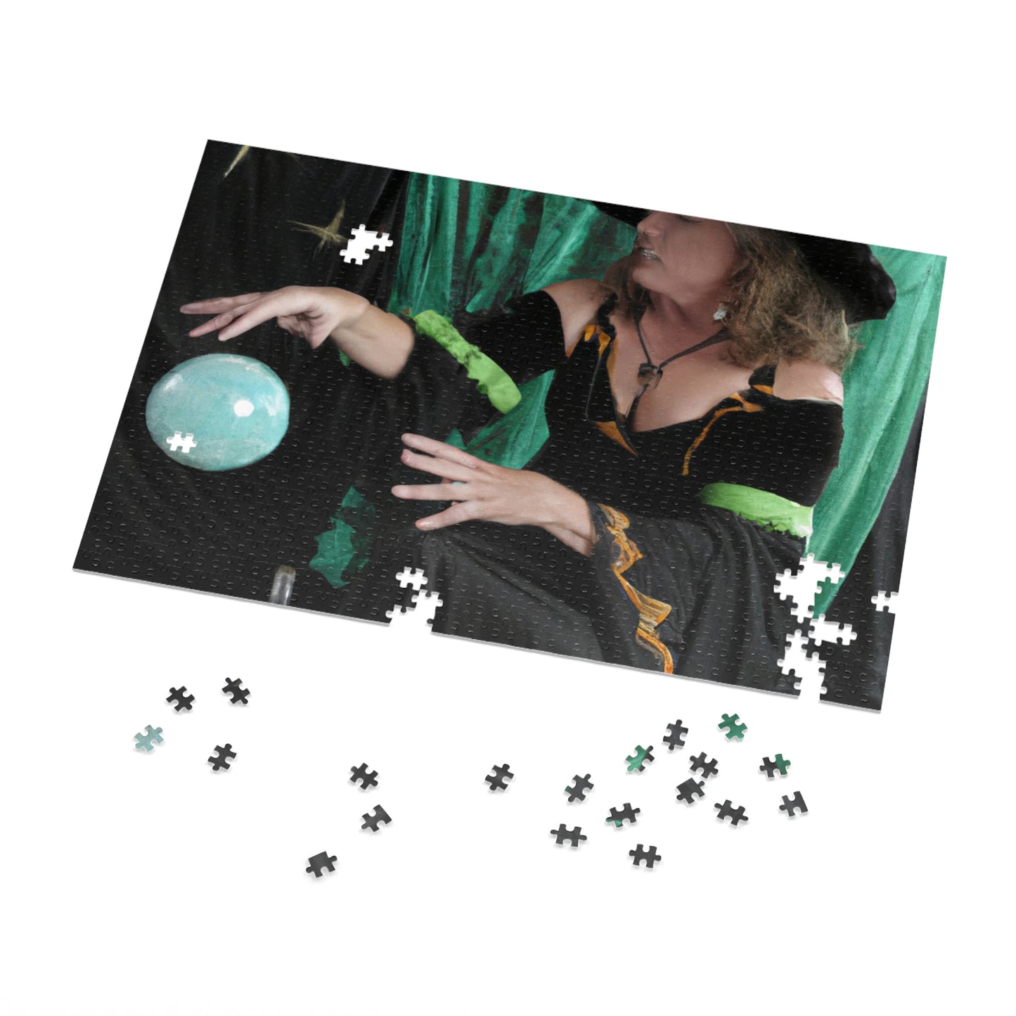 "The Witch's Enchanted Ball Prep" - The Alien Jigsaw Puzzle