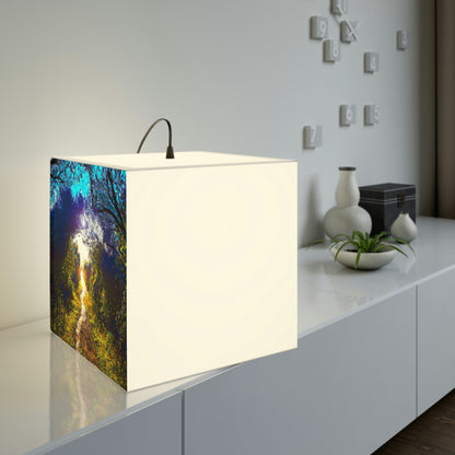 "A Beam of Light on a Forgotten Path" - The Alien Light Cube Lamp