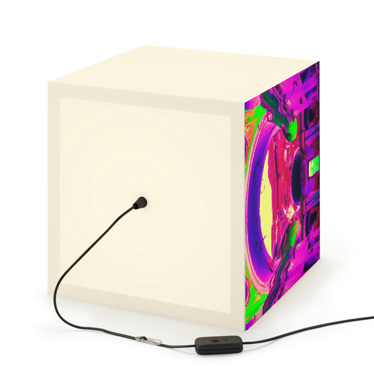 Mystical Madness: Crazy Colors in the Forgotten Cathedral - The Alien Light Cube Lamp