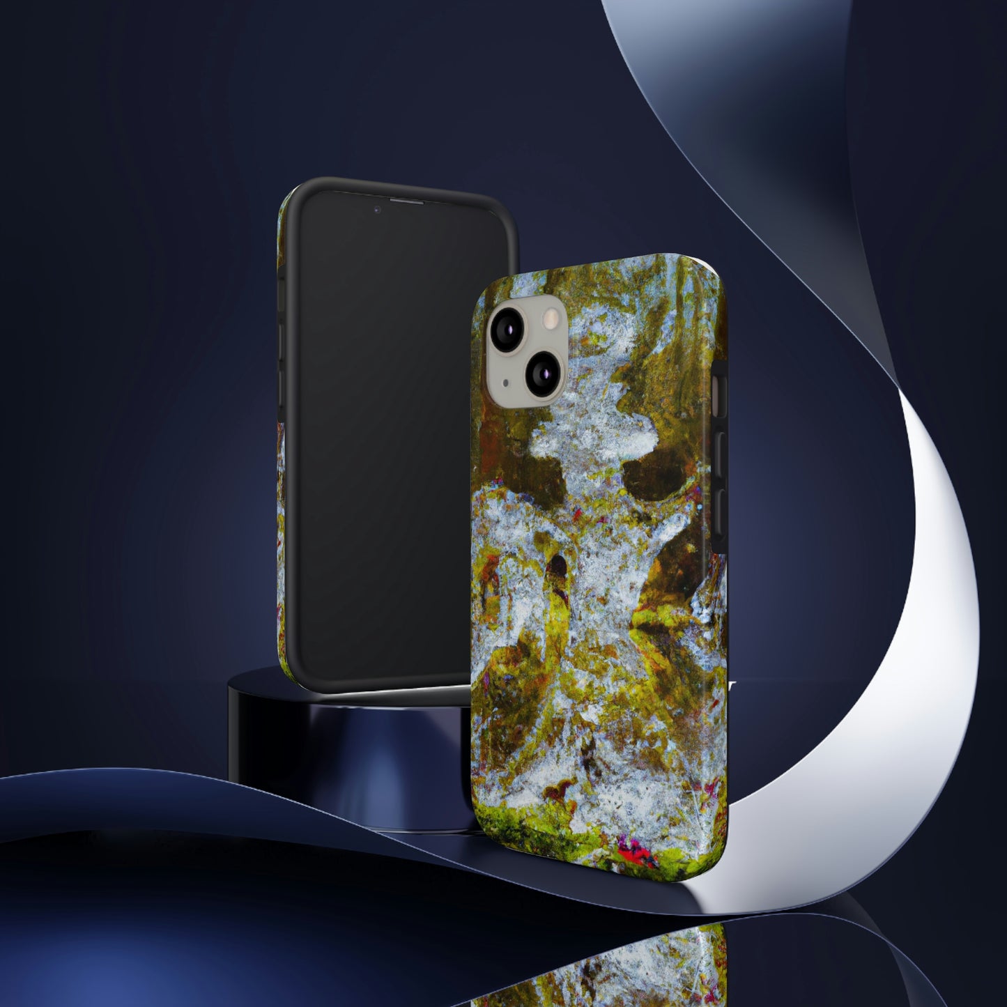 "Frozen Mystery in the Woods" - Die Alien Tough Phone Cases