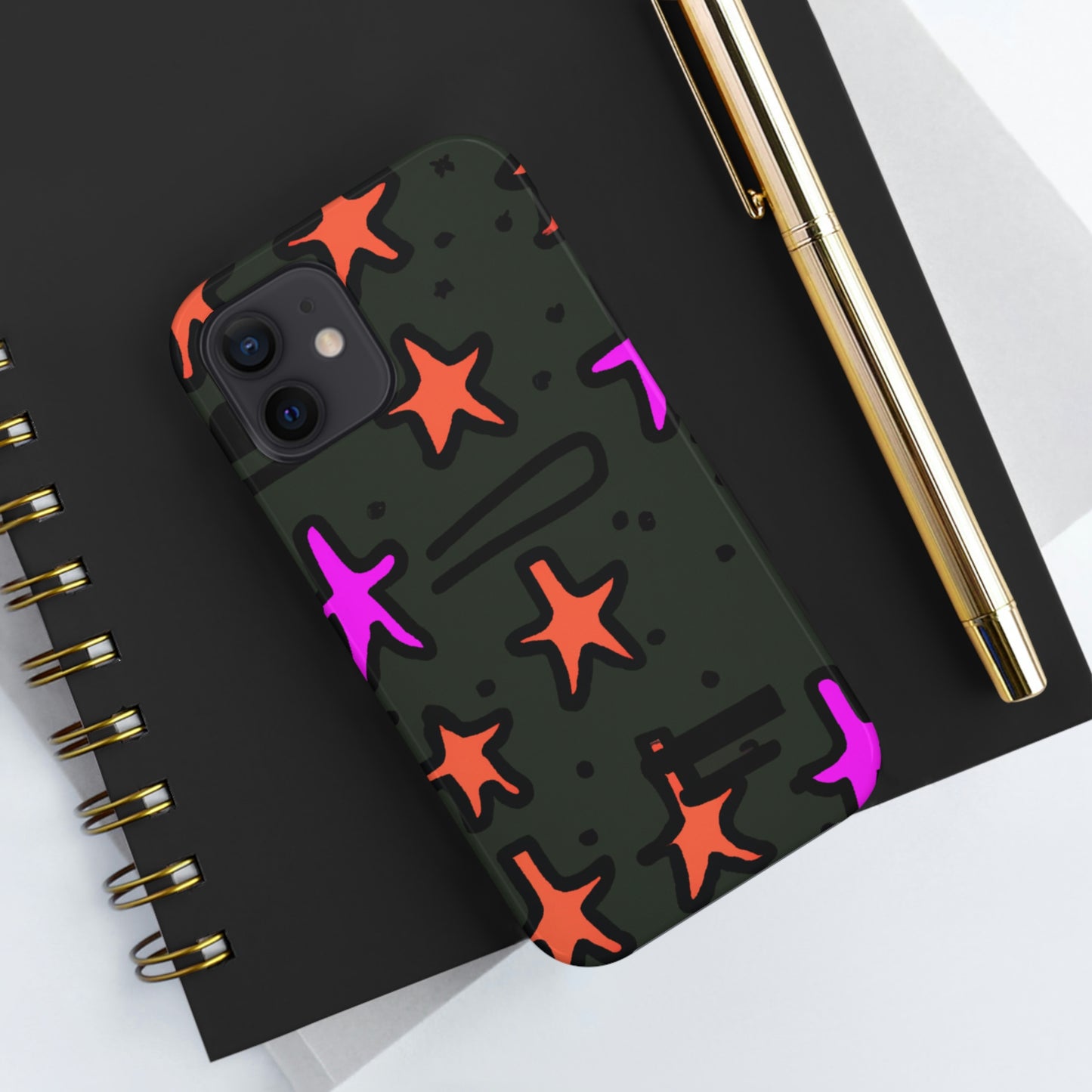 "Abandoned in the Glittering Night Sky" - The Alien Tough Phone Cases