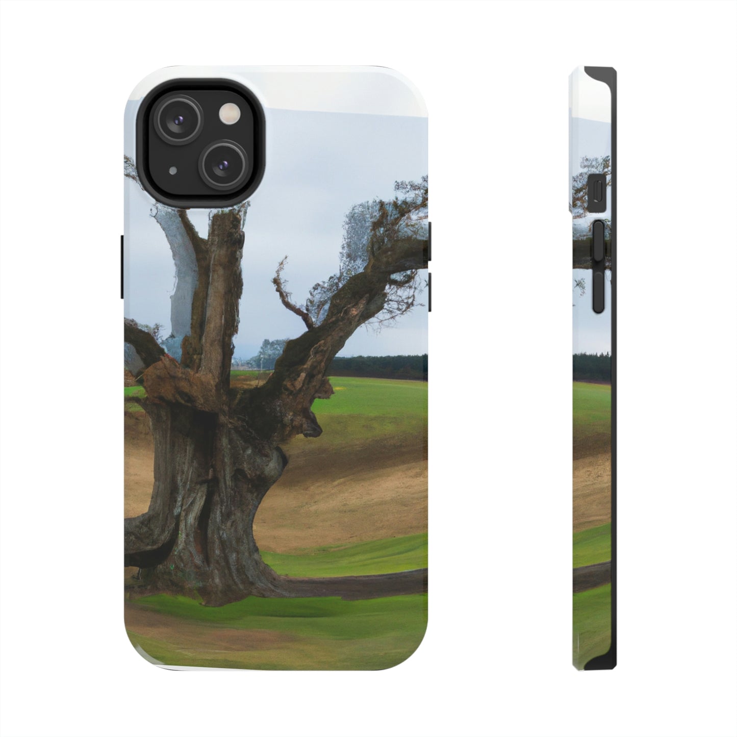 "A Shadow in the Meadow: The Last Standing Tree" - The Alien Tough Phone Cases