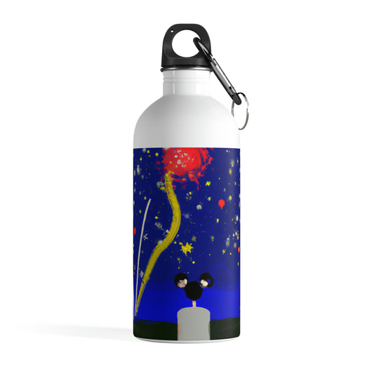 „A Spark of Solitude“ – Die Alien-Edelstahl-Wasserflasche