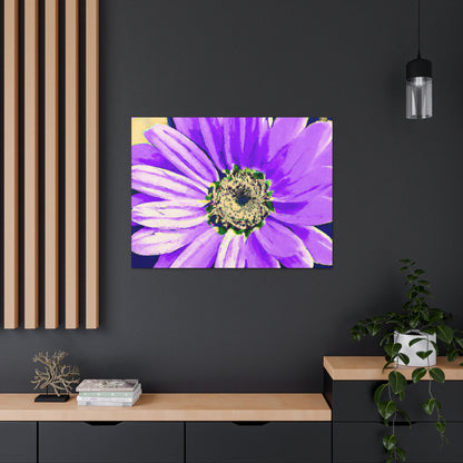 Purple Petals Popping: Create an Eye-Catching Daisy-Rose Fusion - The Alien Canva