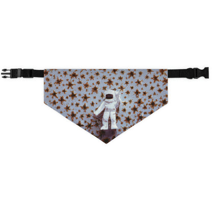 "A Small Adventurer Among Giant Stars" - The Alien Pet Bandana Collar