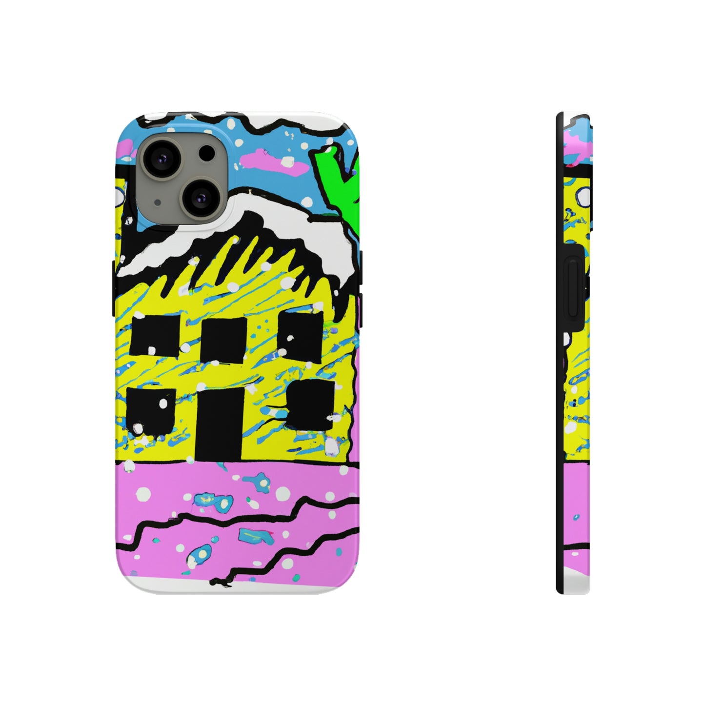 "Desolate Winter Dwelling" - The Alien Tough Phone Cases