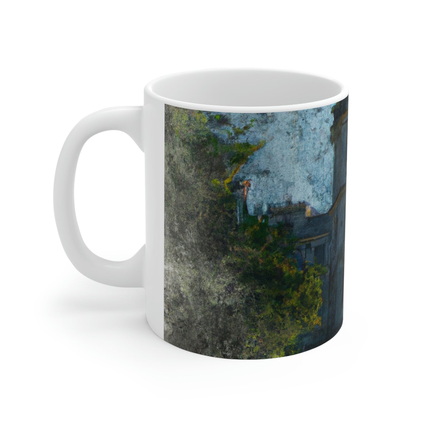 "The Forgotten Castle: A Faded Remembrance" - The Alien Ceramic Mug 11 oz