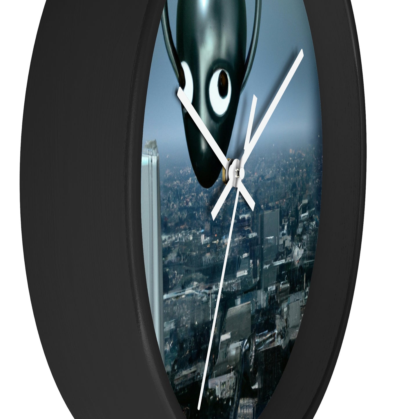 "A Distant Spark: An Alien's Search for Sanctuary in the City." - The Alien Wall Clock