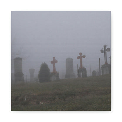 "The Foggy Graveyard" - The Alien Canva