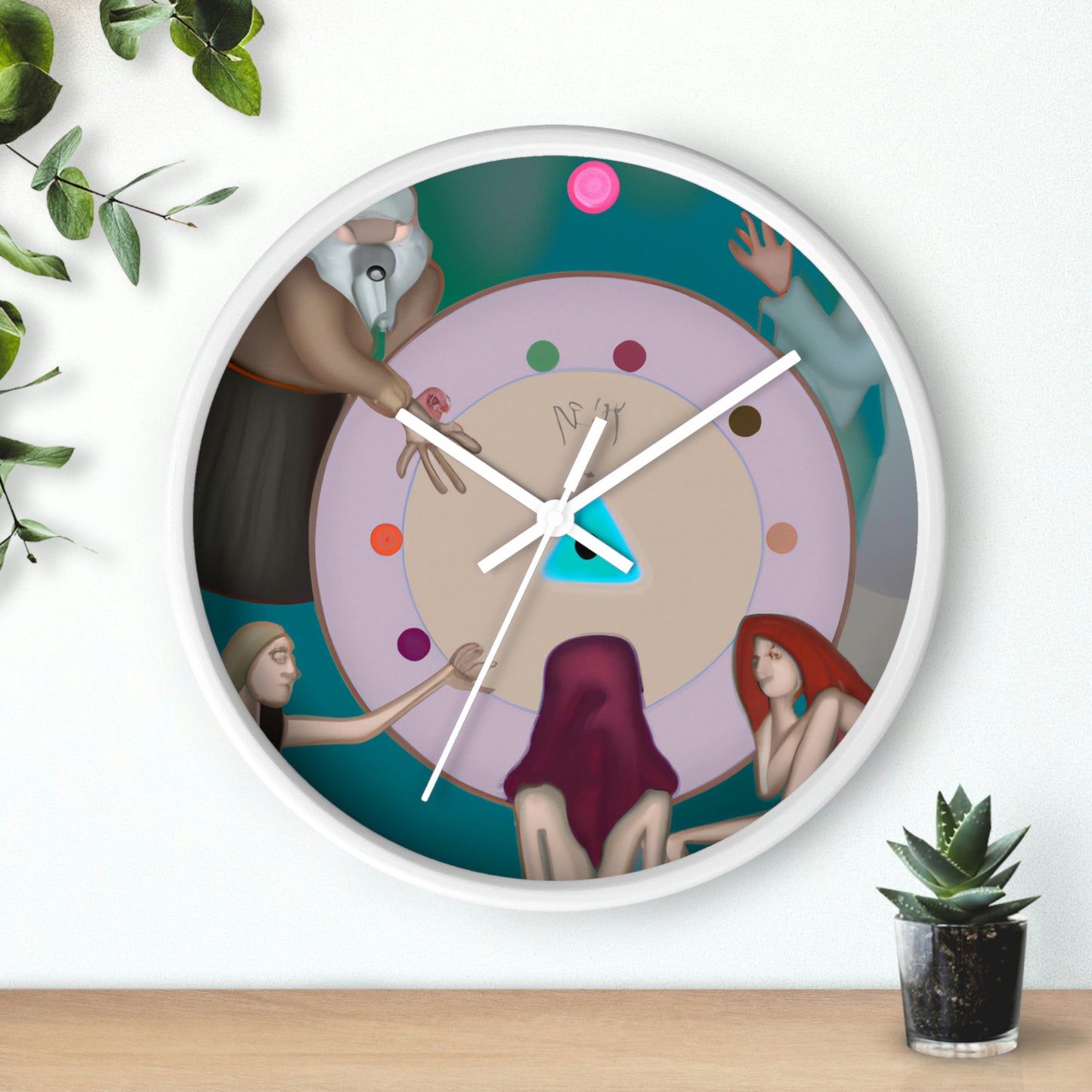 The Curse of the Wizarding Family - The Alien Wall Clock