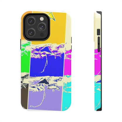 "Kites Aflatter in the Vibrant Sky" - Die Alien Tough Phone Cases