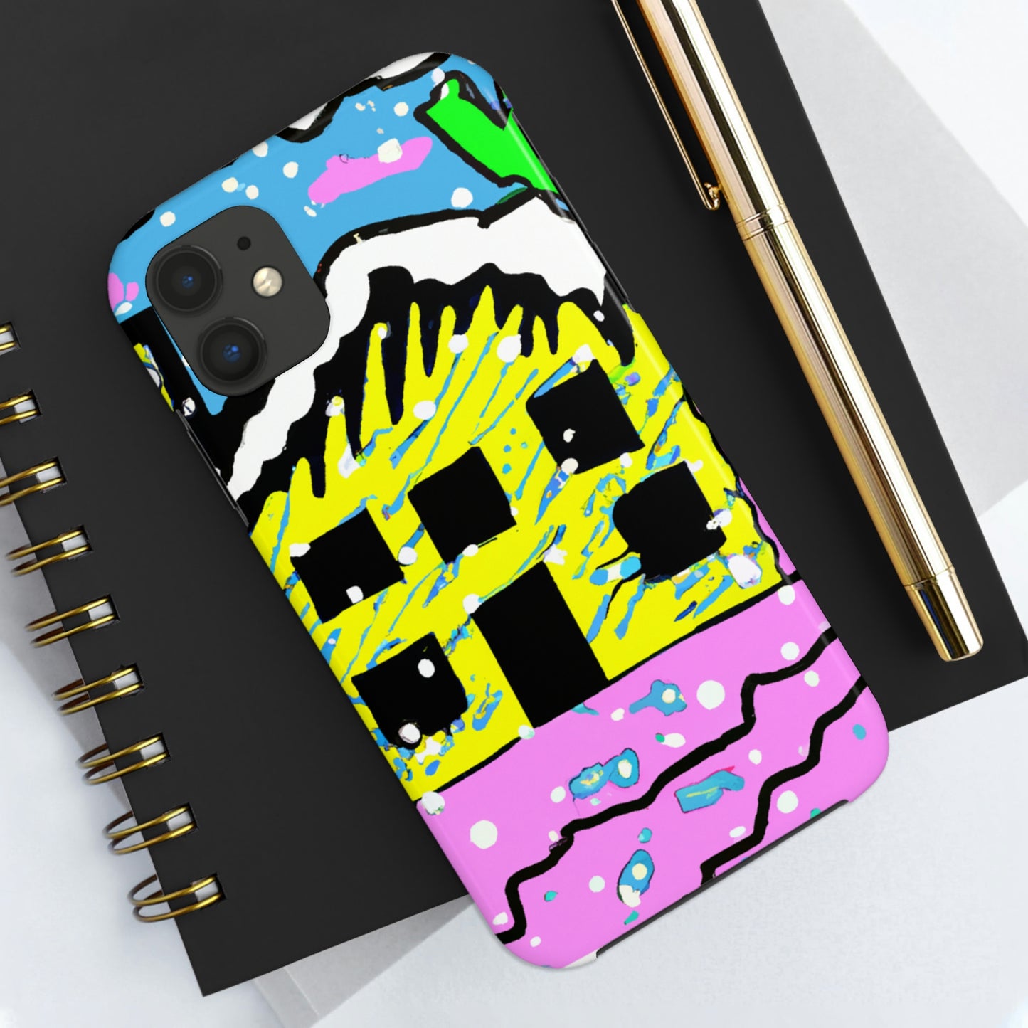 "Desolate Winter Dwelling" - The Alien Tough Phone Cases