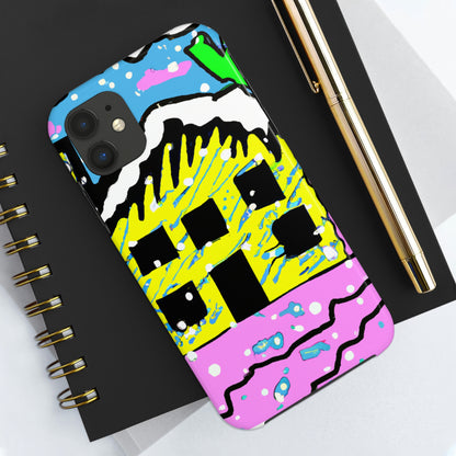 "Desolate Winter Dwelling" - Die Alien Tough Phone Cases