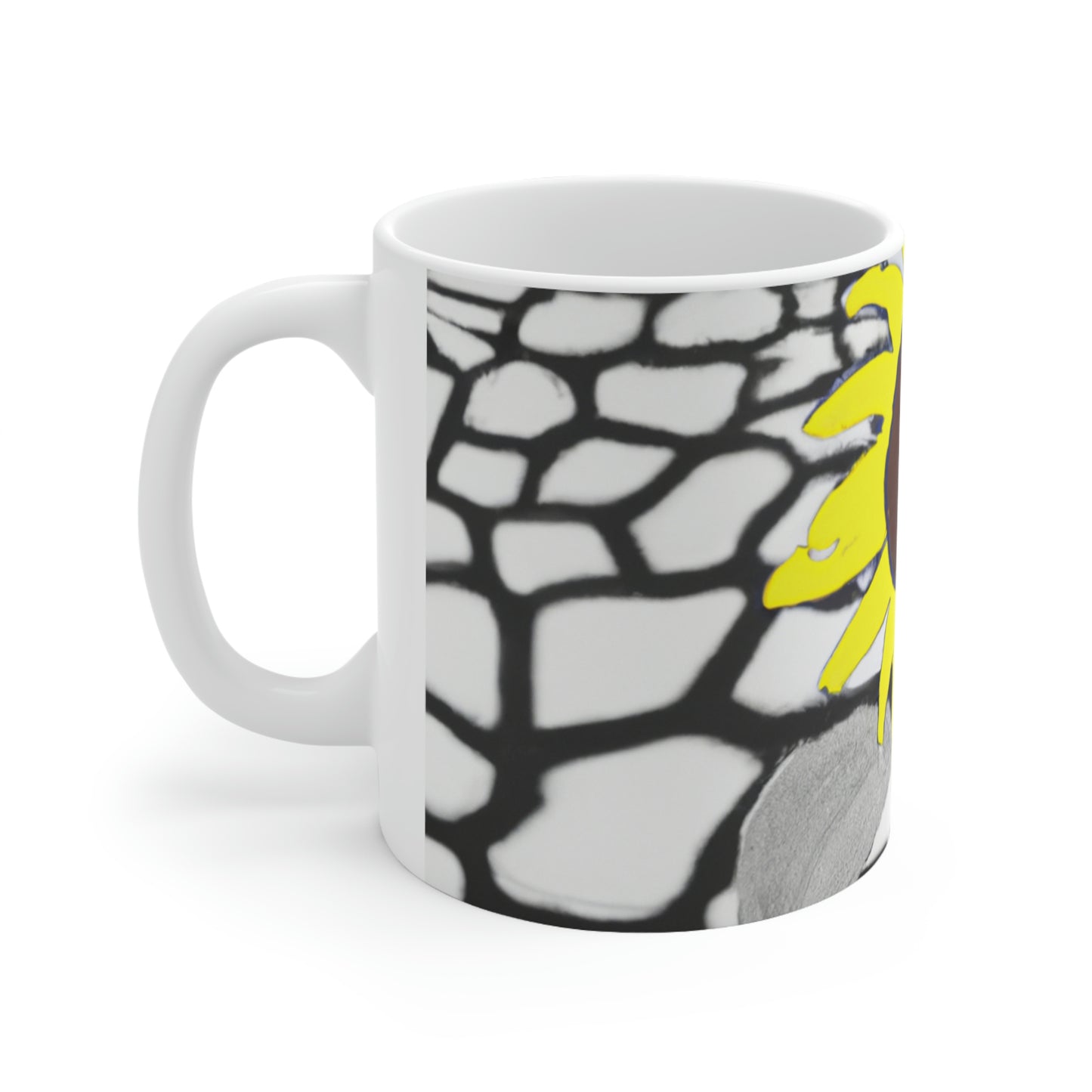 "A Sunflower Withering on a Parched Field" - The Alien Ceramic Mug 11 oz