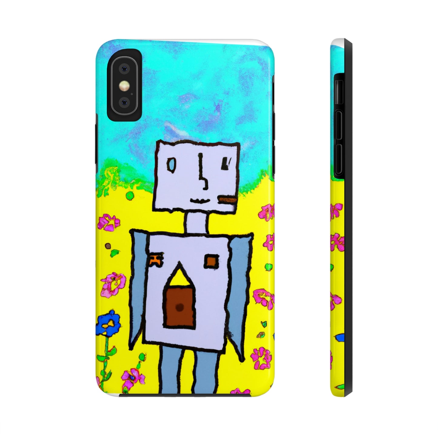 "Ein kleines Wunder in einem Blumenmeer" - Die Alien Tough Phone Cases