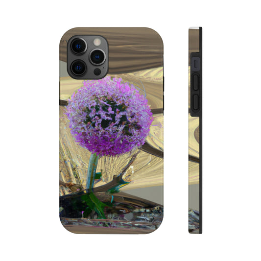 "A Blooming Miracle: Beauty in Chaos" - The Alien Tough Phone Cases