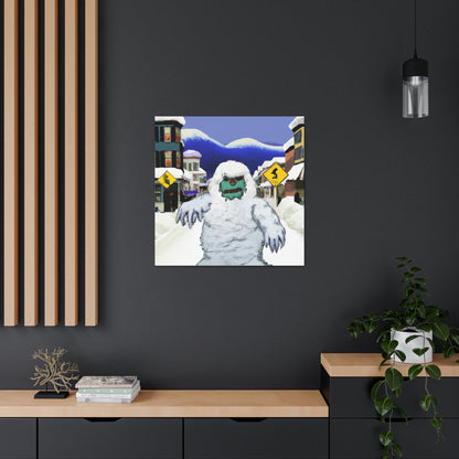 Frozen Terror: The Abominable Snowman's Reign - The Alien Canva