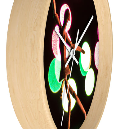 "Dancing in a Starry Shower". - The Alien Wall Clock