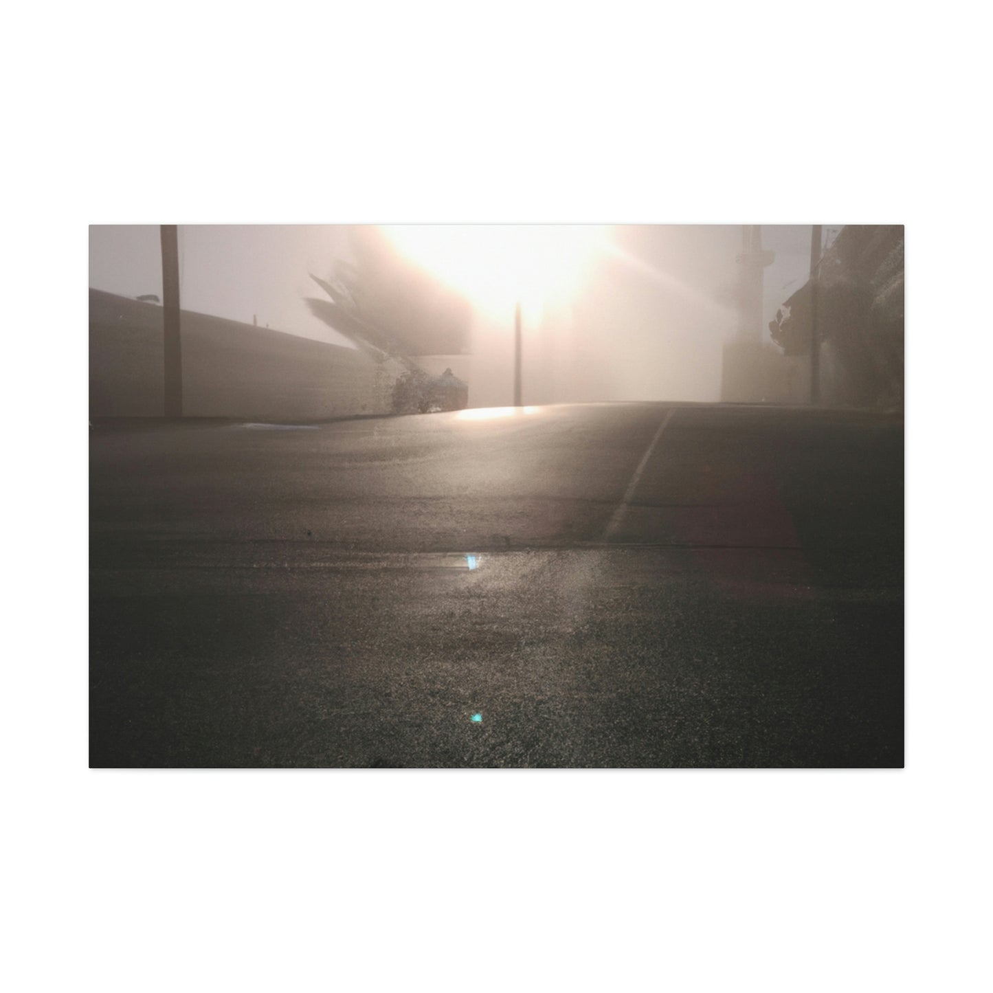 "A Gleaming Dawn in a Misty City". - The Alien Canva