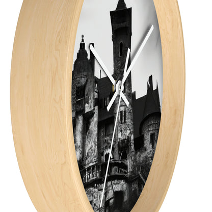 "Castle of Mystifying Secrets: A Haunted Adventure" - The Alien Wall Clock