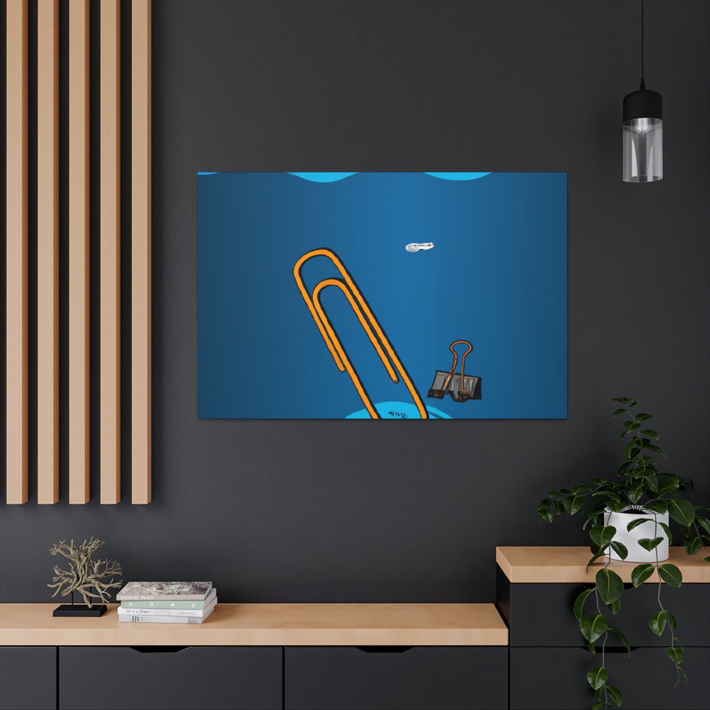 "A Paperclip Against the Tide: Escaping a Sinking Submarine" - The Alien Canva