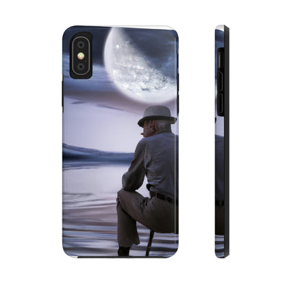 Moonlight Reflections on a Quiet Lake - The Alien Tough Phone Cases