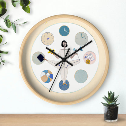 of raising a young child

"The Incredible Juggler: One Parent, Two Jobs, and a Little One to Raise" - The Alien Wall Clock