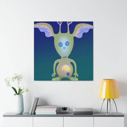 "Creación de un compañero intergaláctico: diseño de una mascota alienígena para niños" - The Alien Canva