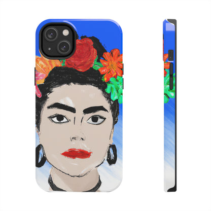 "Fiery Frida: Painting a Mexican Icon with Colorful Culture" - The Alien Tough Phone Cases