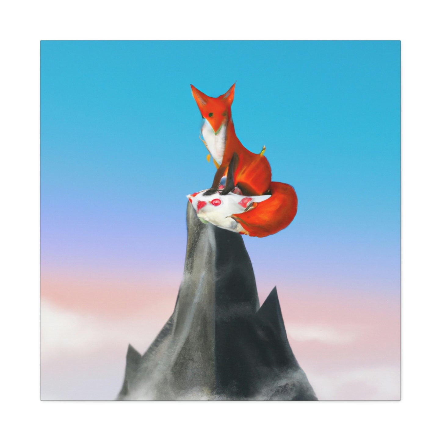 The Fox That Peaketh on the Mountain - The Alien Canva