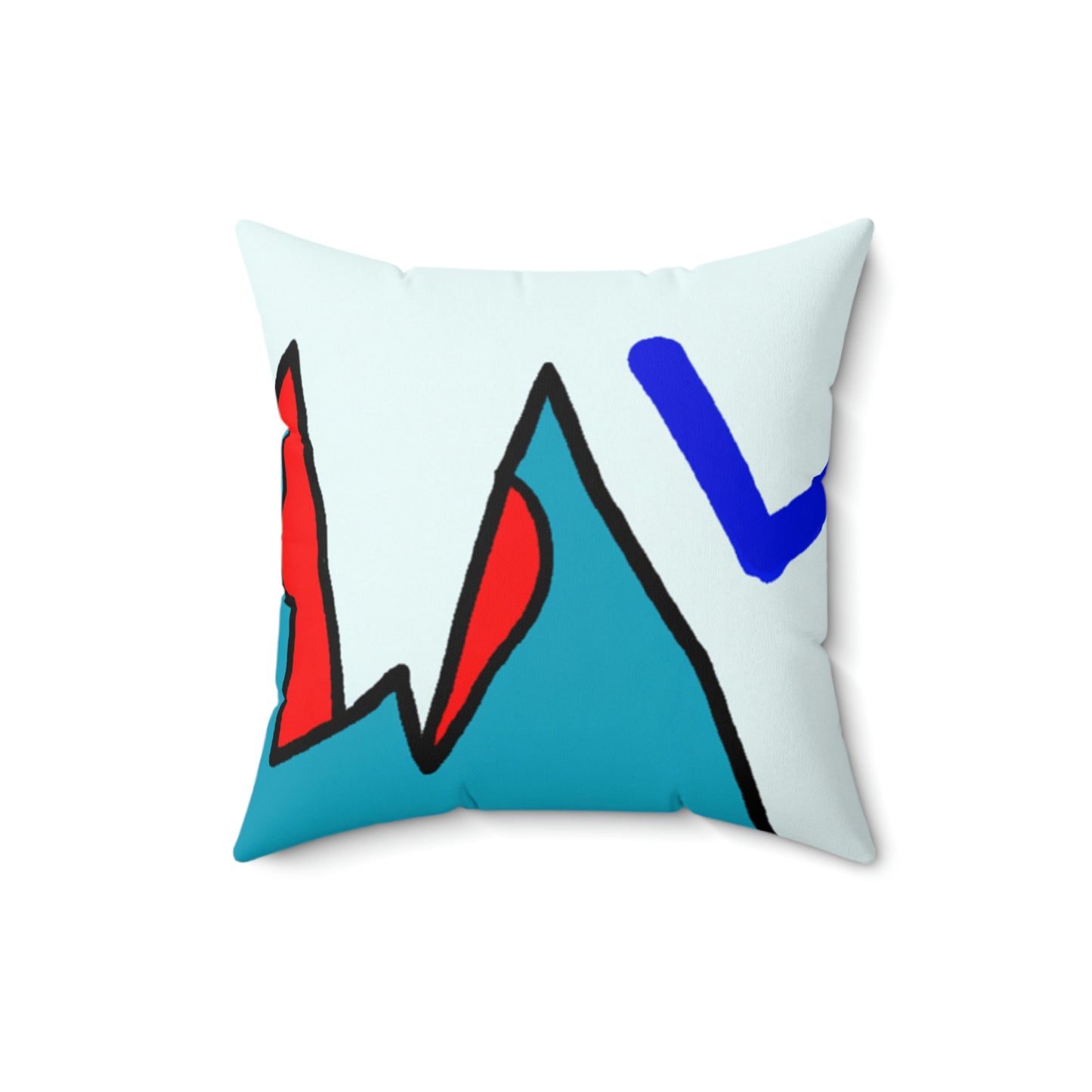 "Eye to Eye with Nature's Challenge" - The Alien Square Pillow