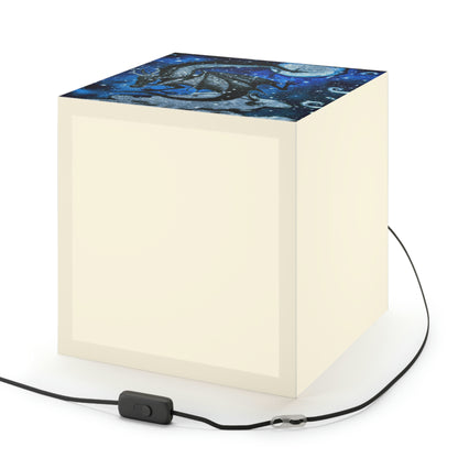 "Frosted Moonlight Dragon" - Die Alien Light Cube Lampe